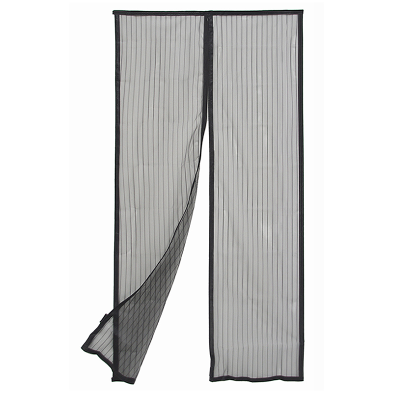 Magnetic Fly Screen Door - Black, 60cm (W) x 210cm (H): image 7